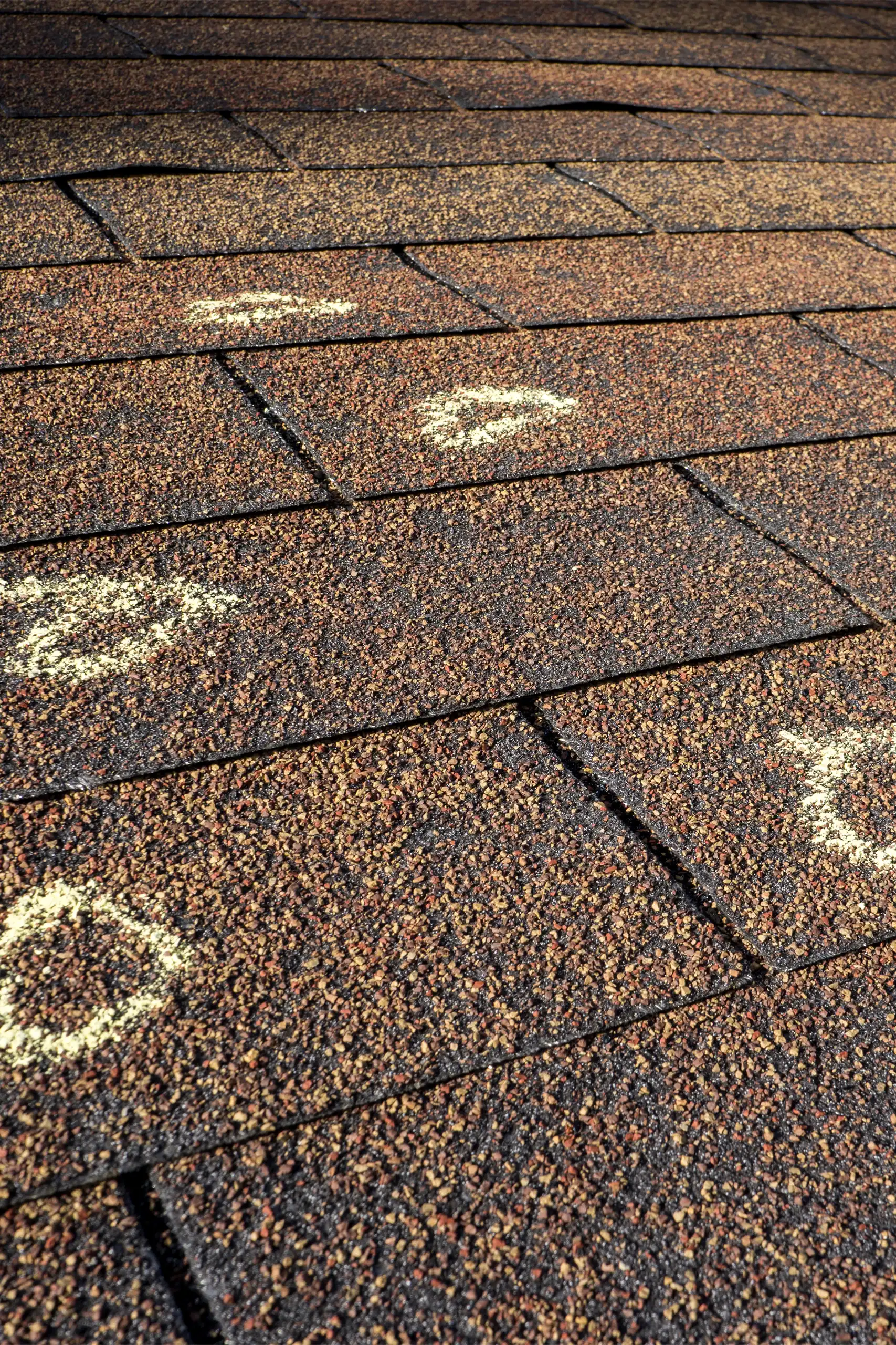 Hail Damaged Roof Tornado Damaged Home
