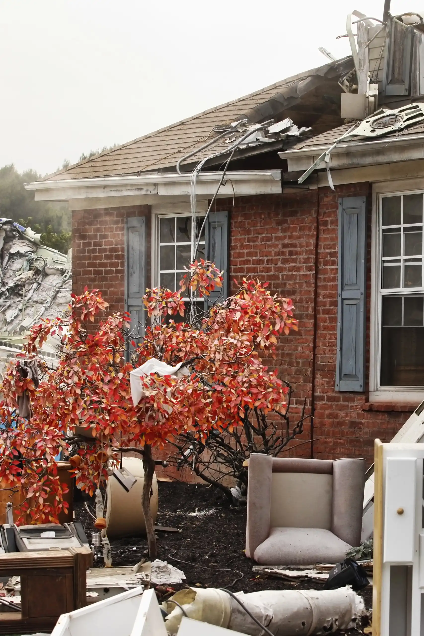 Tornado Damaged Home Tornado Damaged Home